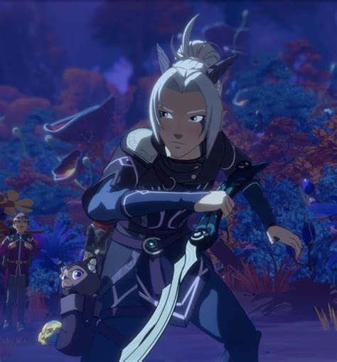 The Dragon Prince S4 Rayla Icon Draghi