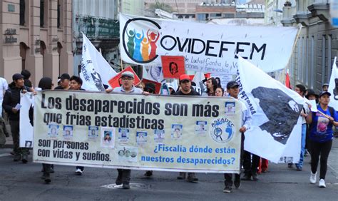 Marcha Por El D A Internacional De La Desaparici N Forzada Inredh