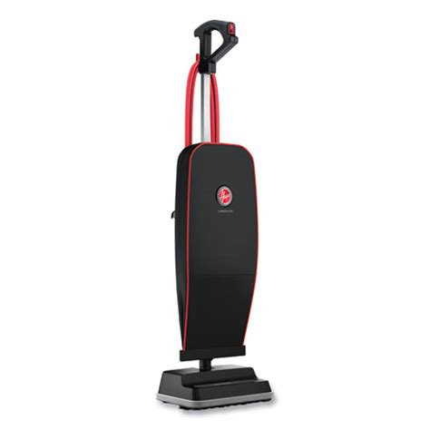 Hoover® Commercial Task Vac Soft Bag Lightweight Upright 12” Cleaning Path Black Sanico