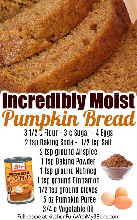 Best Pumpkin Bread Recipe Artofit