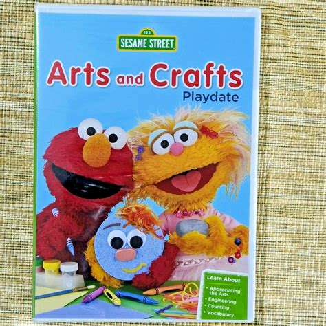 Sesame Street Arts And Craft Play Date Full Episodes Of Crafty Fun