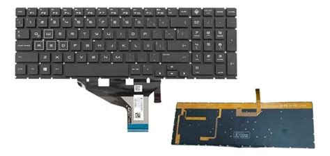 Teclado Compatible Con Laptop Hp Omen 15 Dc0001la L24369 161 Meses