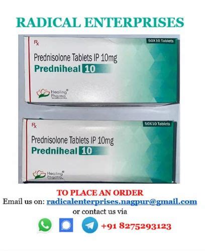 Predniheal Prednisolone Prednisone Tablets 5MG 10MG 20MG 40MG