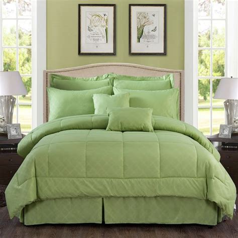 Jml Comforter Set 10 Piece Microfiber Bedding Comforter Sets T Q K Ck