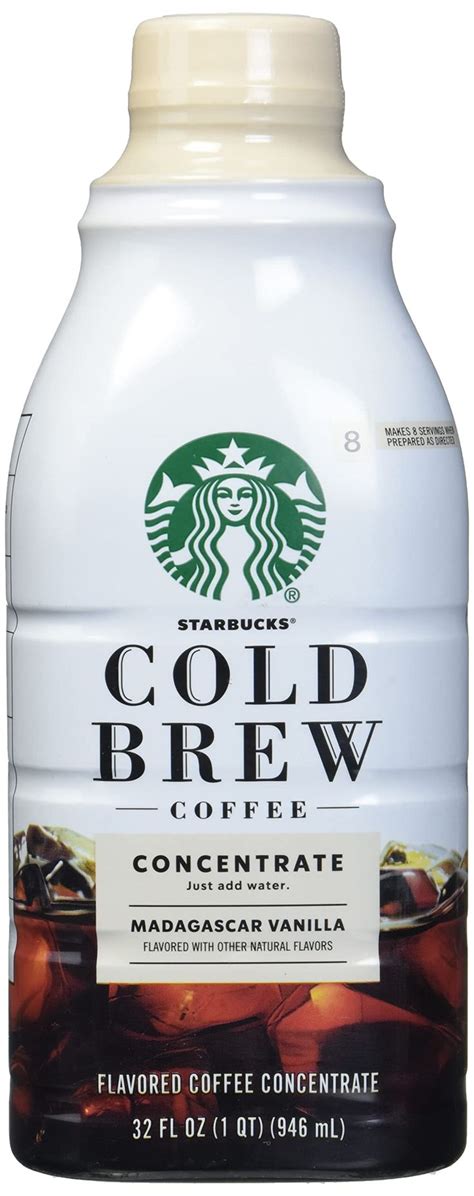 STARBUCKS® Cold Brew Concentrate – Multi Serve 32oz Madagascar Vanilla ...