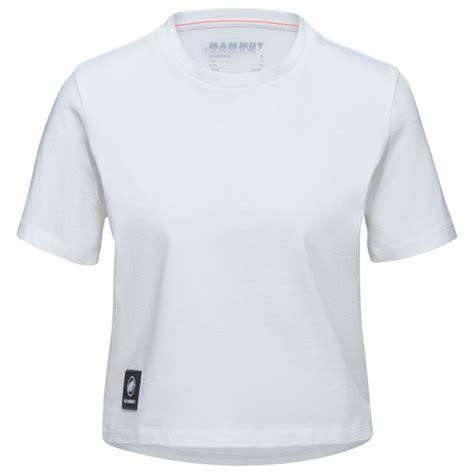 Mammut Massone T Shirt Cropped Patch Damen Online Kaufen Berg Freunde At