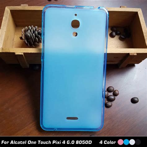 New Matte Tpu Back Cover Case For Alcatel One Touch Pixi 4 6 0 8050d