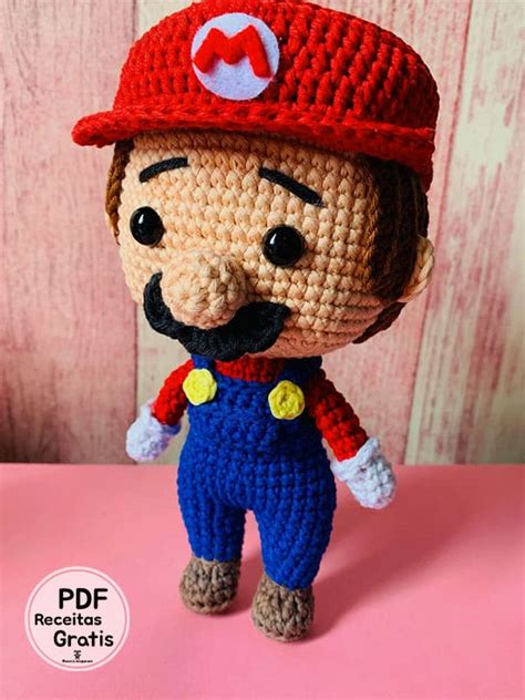 Super Mario Amigurumi Receitas PDF Gratis