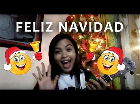 Feliz Navidad Easy Ukulele Cover Youtube