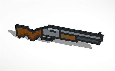 3d Design Shotgun Tinkercad