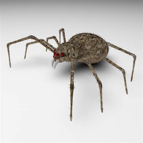 Spider 3d Model 8 Ma Free3d