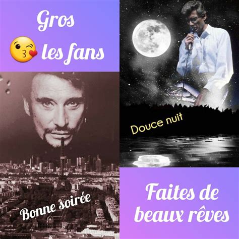 Pingl Par La Vie Sur Johnny Hallyday Bonne Nuit Photo Johnny