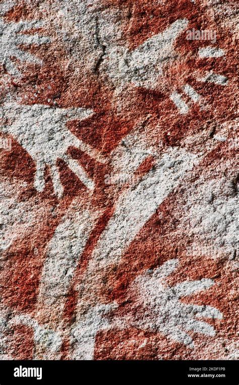 Aboriginal Rock Art In Carnarvon National Park Stock Photo Alamy