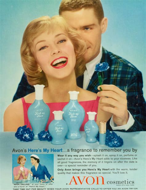 Avon Heres My Heart Vintage Perfume The Non Blonde