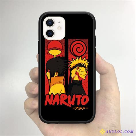 Sasuke And Naruto Led Phone Case For Iphone Anylol