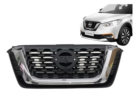 Grade Frontal Nissan Kicks 2016 2017 2018 2019 2020 Cromada Frete grátis