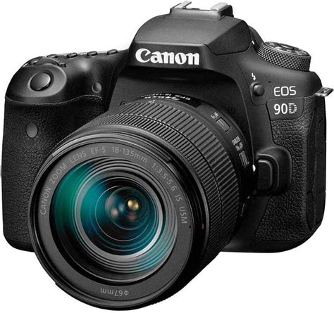 Canon Appareil Photo Reflex Numérique [eos 90d] Avec Objectif Usm 18 135 Wi Fi Intégré