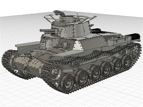 D Ija Type Medium Tank Chi Ha Full Early