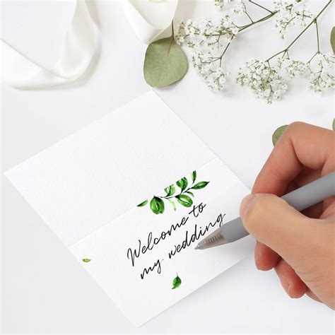 Snapklik 120 Pcs Place Cards Blank Fillable Banquet Seat Card