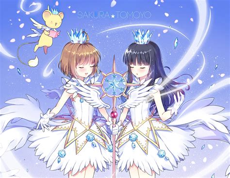 Cardcaptor Sakura Magic Sakura And Tomoyo With Kero In Stunning Hd