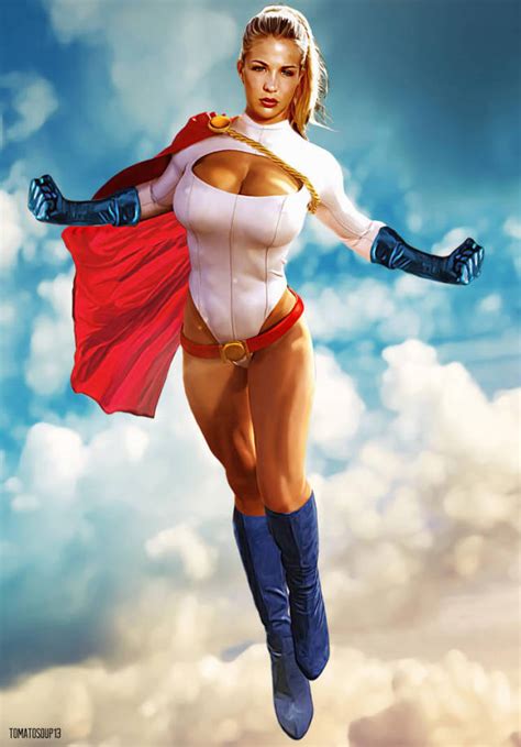 Power Girl And Wonder Woman Kiss