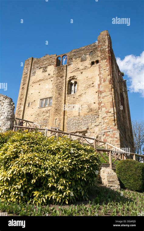 Guildford Castle Guildford Surrey England Stock Photo Alamy