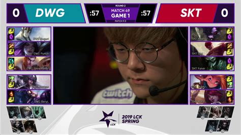 Dwg Vs Skt Damwong Gaming Vs Sk Telecom T Week Day Game