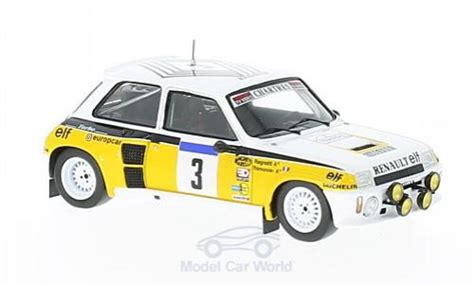 Modellautos Renault 5 1 43 Spark GT Turbo No 3 Tour De France Auto 1984