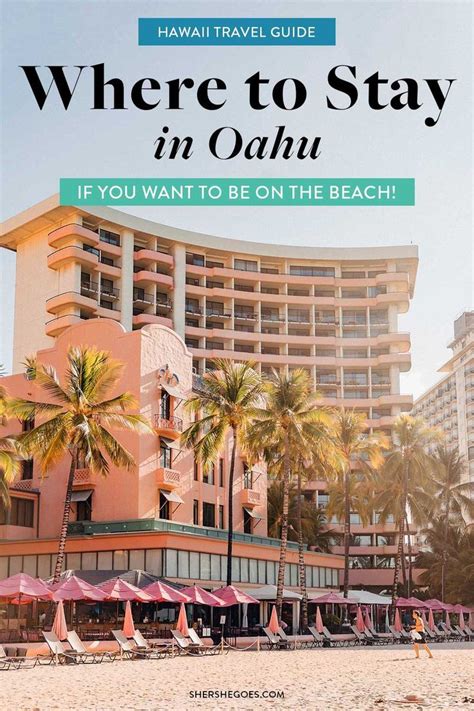 The Beach With Palm Trees And Hotels In The Background Text Reads Where