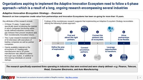 Adaptive Innovation Ecosystem Strategy Blog