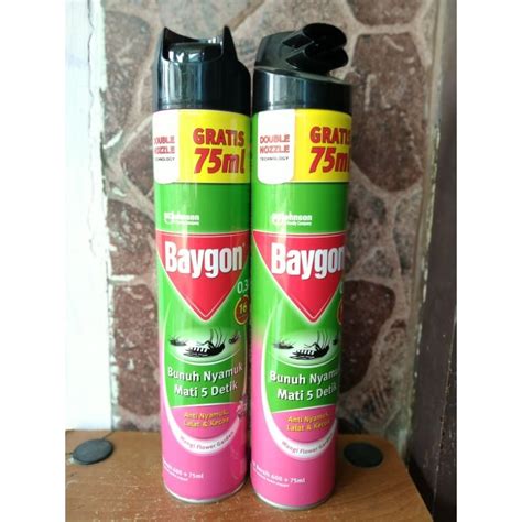 Jual Baygon Obat Nyamuk Semprot 600ml Baygon Semprot HIT Anti Nyamuk