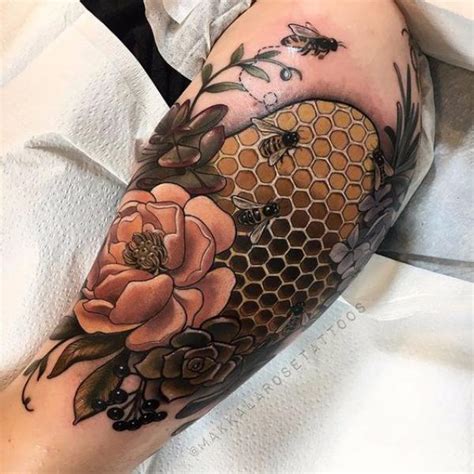 Honeycomb Tattoo Designs With Meaning Art And Design