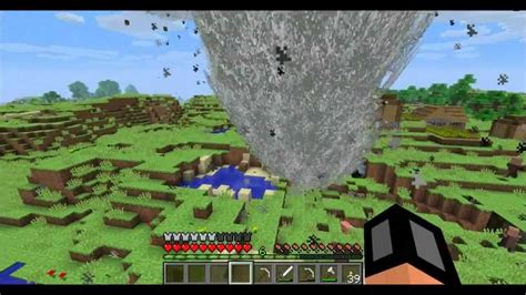 Minecraft Tornado Mod Survival Part Youtube