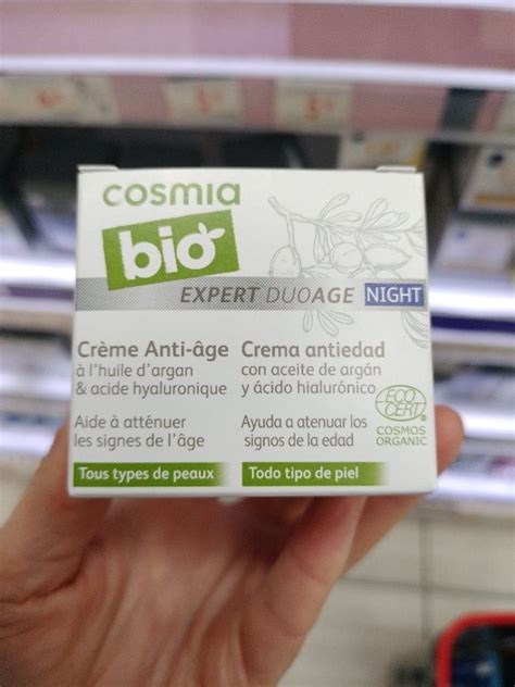 Cosmia Bio Cr Me Anti Ge L Huile D Argan Acide Hualuronique Inci