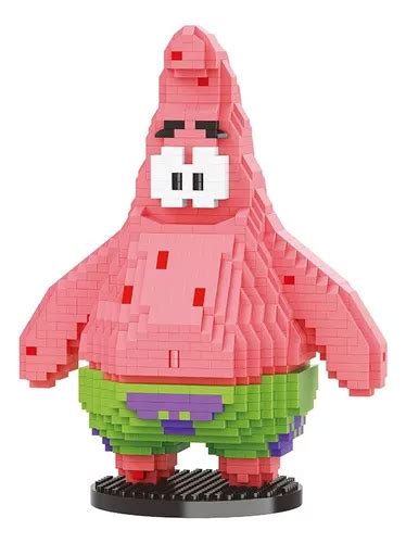 Puzzle Patricio Estrella Personaje Bob Esponja Lego Micro Pa Cuotas