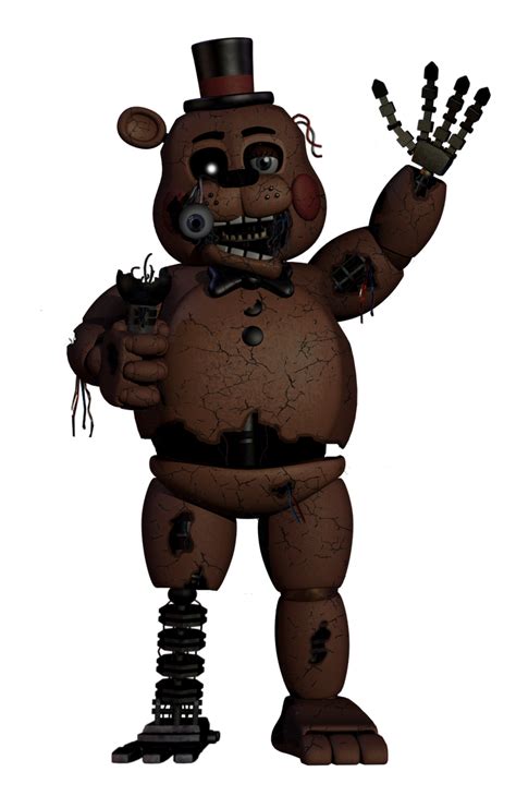 Withered Toy Freddy By Pueblo12 On Deviantart