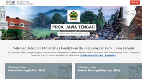 Pendaftaran PPDB Jateng 2024 SMA SMK Dibuka Hari Ini Simak Cara Buat