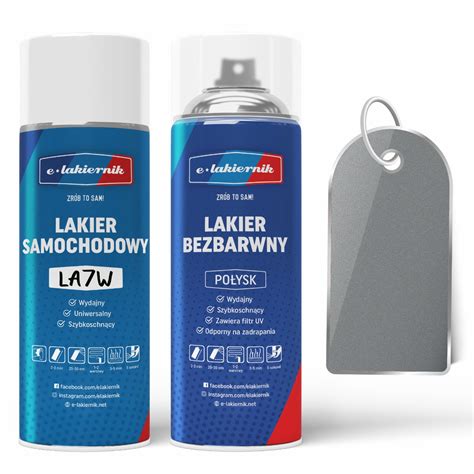 Lakier Samochodowy VW LA7W 400ml Lakier Bezbarwny Sklep Internetowy