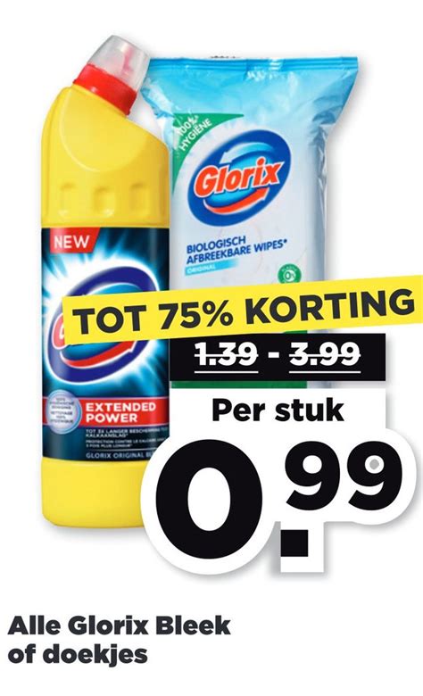 Alle Glorix Bleek Of Doekjes Aanbieding Bij Plus