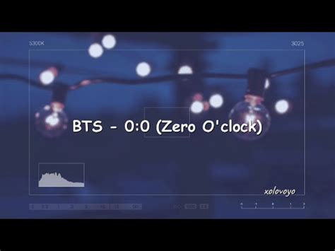 BTS 00 00 Zero OClock English Lyrics YouTube