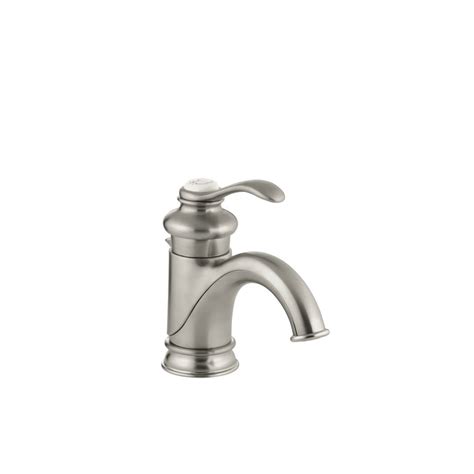 Kohler Fairfax Single Hole Single Handle Low Arc Bathroom Faucet With Lever Handle In Vibr