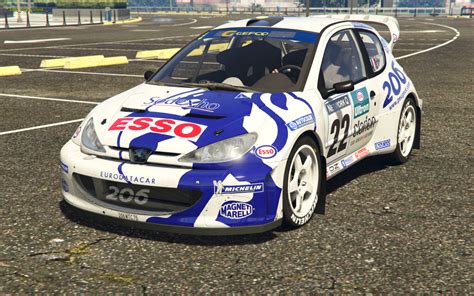 THE PEUGEOT 206 WRC PROJECT CAR IS COMPLETE 58 OFF