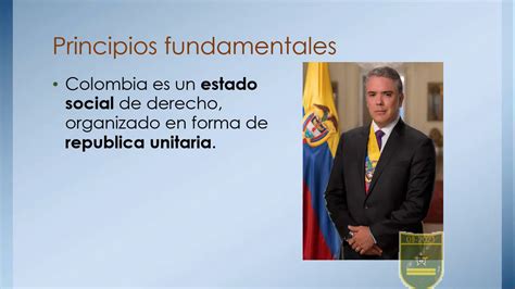 Constitución Política De Colombia Principios Fundamentales Youtube