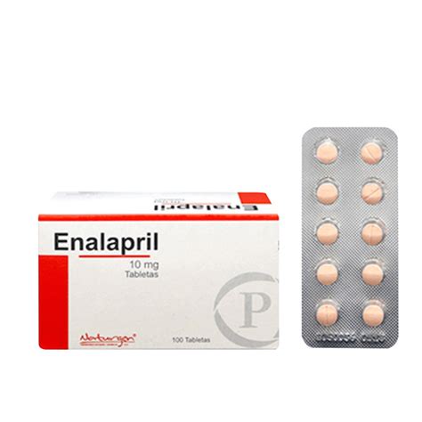 ENALAPRIL 10 MG CAJA X 100 TABLETASventa X 1unidad Botica Lohana