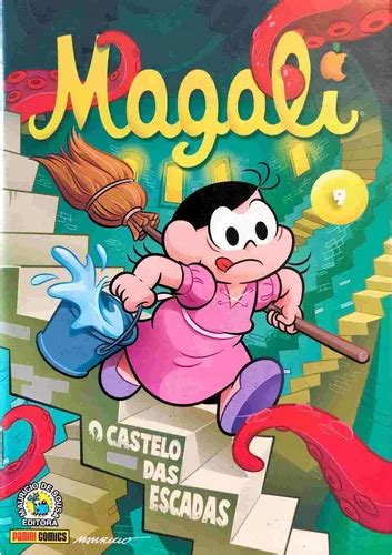 Gibi Magali O Castelo Das Escadas Volume 09 Autor Mauricio De