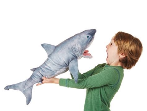 Folkmanis Great White Shark Puppet — Busy Bee Toys