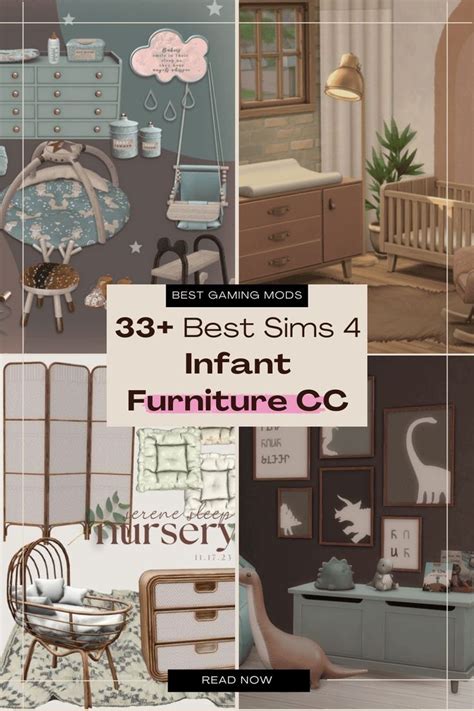 Create the Perfect Nursery with These 33+ Sims 4 Infant Furniture CC in 2024 | Sims baby, Baby ...