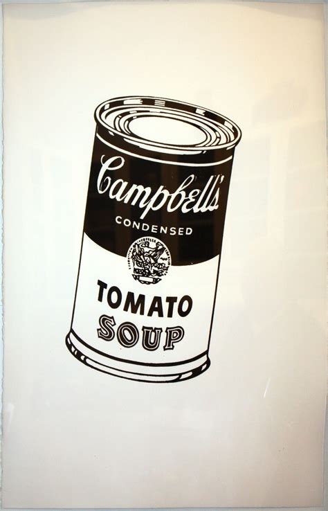 Campbell's Soup Can Andy Warhol