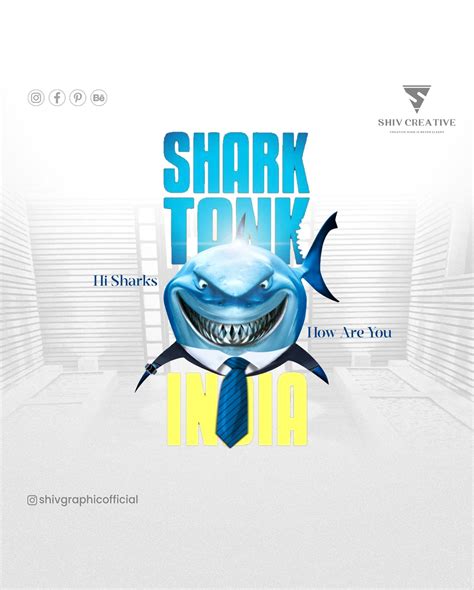 Shark Tank Post | Social Media Post Shiv Creative | Construccion