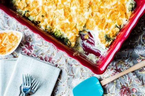 Crispy Chicken And Broccoli Cornflake Casserole 12 Tomatoes